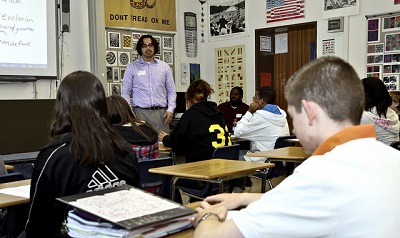 students at desks via US Army Corps of Engineers on flickr