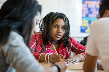 Capitol City Charter School in Washington, D.C. (photo by Allison Shelley/The Verbatim Agency for the Alliance for Excellent Education)