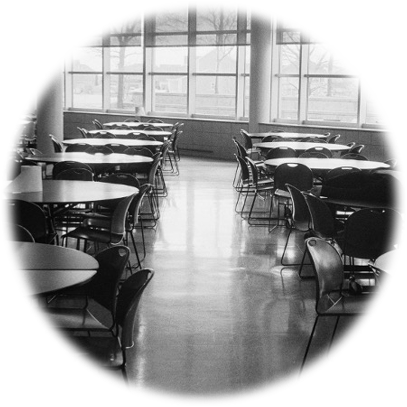Crossing the Cafeteria